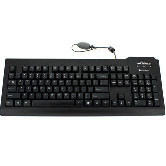 Seal Shield WATERPROOF TRUETYPE KEYBOARD IP68 BLACK